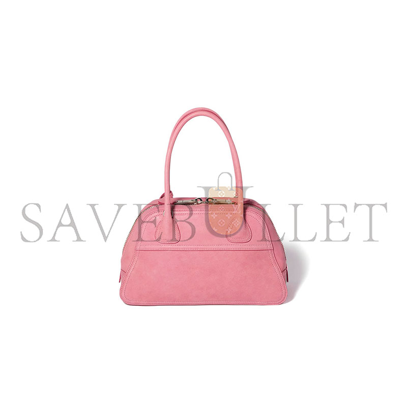 MIU MIU VIVANT NAPPA SOFT LEATHER HANDBAG 5BB200 (28*17*9.5cm)